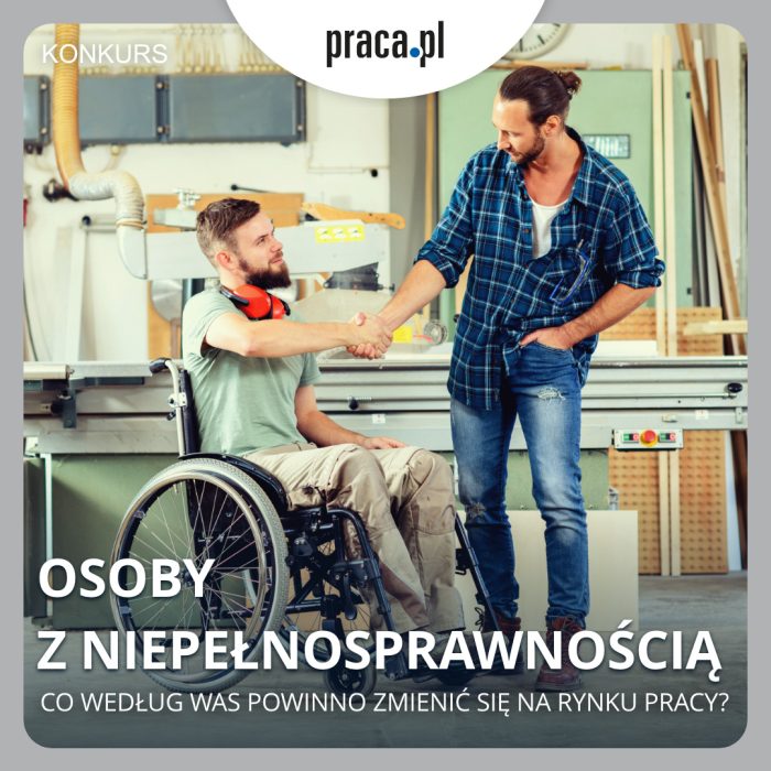 Miniaturka artykułu Konkurs dla osób z niepełnosprawnością od Praca.pl