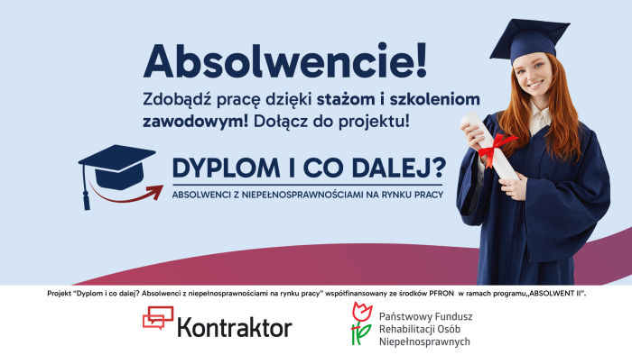Miniaturka artykułu Projekt „Dyplom i co dalej? Absolwenci z niepełnosprawnościami na rynku pracy”