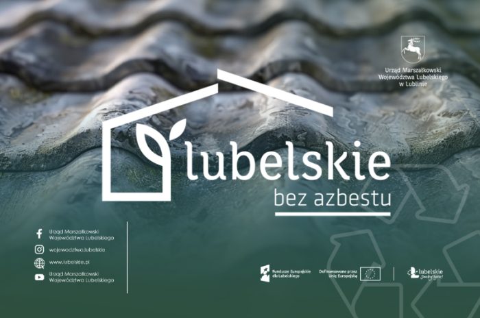 Miniaturka artykułu Nabór wniosków na usuwanie wyrobów oraz odpadów zawierających azbest z terenu Gminy Wojcieszków w ramach projektu pn. „Lubelskie bez azbestu”