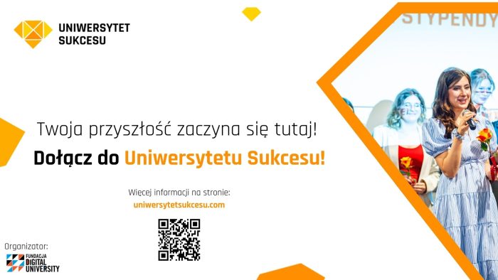 Miniaturka artykułu Uniwersytet Sukcesu – szansa dla młodych kobiet w trudnej sytuacji życiowej – bezpłatny program stypendialny